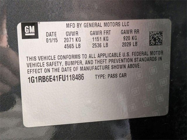 Used 2015 Chevrolet Volt Premium w/ Premium Trim Package image 33