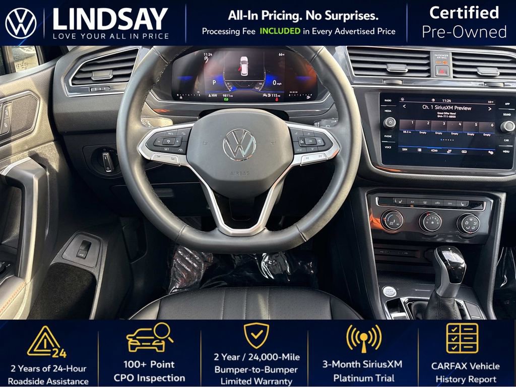 Used 2024 Volkswagen Tiguan Wolfsburg Edition image 14