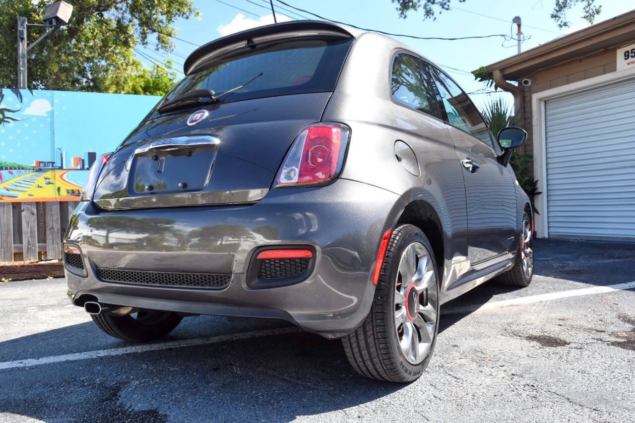 Used 2017 FIAT 500 Pop w/ Sport Appearance Package FWD image 26