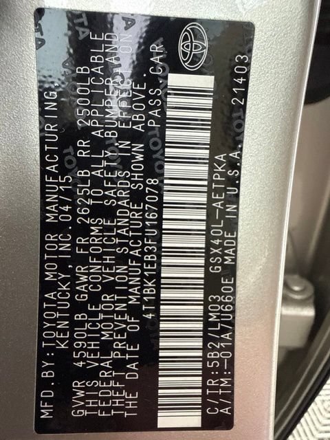 Used 2015 Toyota Avalon Limited FWD image 31
