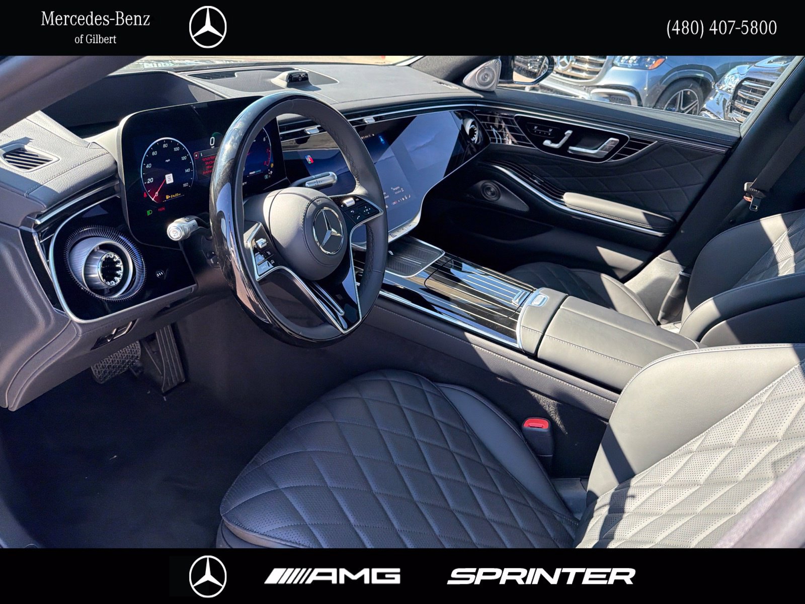 New 2027 Mercedes-Benz S 580 4MATIC Sedan image 10