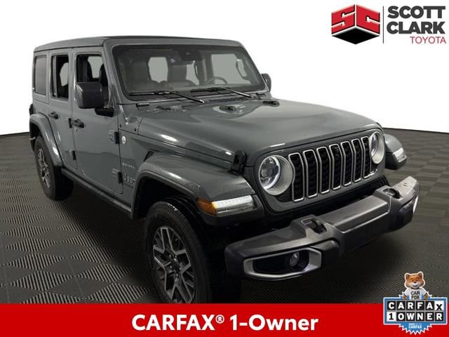 Used 2024 Jeep Wrangler Sahara w/ Technology Group image 1