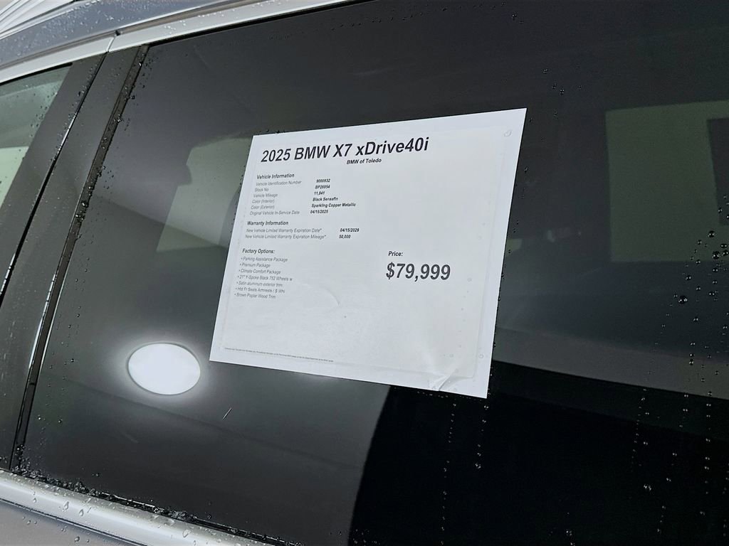 Used 2025 BMW X7 xDrive40i image 12