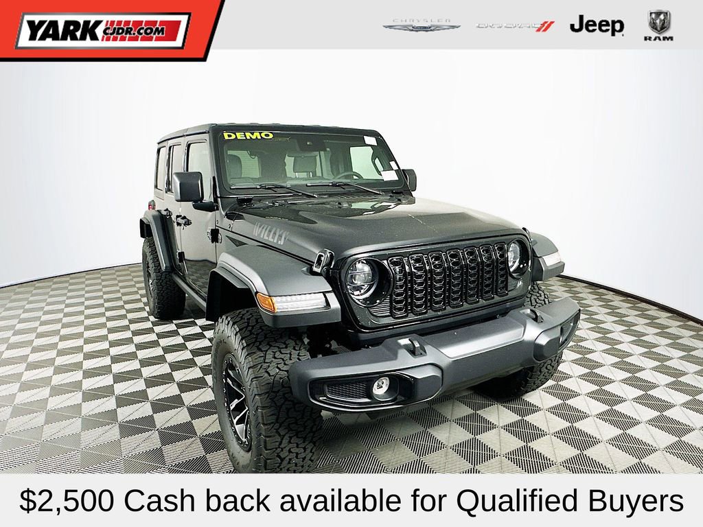 New 2025 Jeep Wrangler Willys