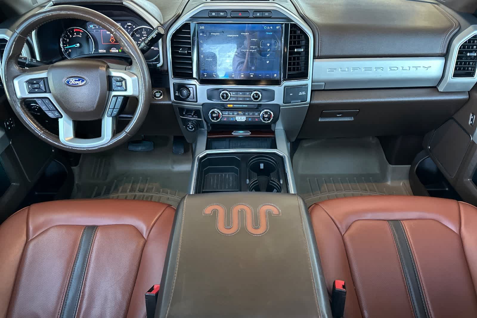 Certified 2022 Ford F350 King Ranch w/ King Ranch Ultimate Package AWD/4WD image 3