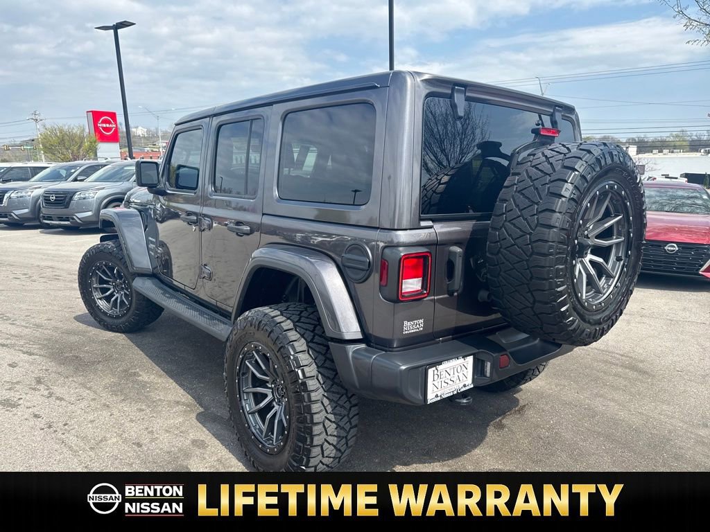Used 2021 Jeep Wrangler Unlimited Sahara w/ Uconnect 4C Nav & Sound Group image 6