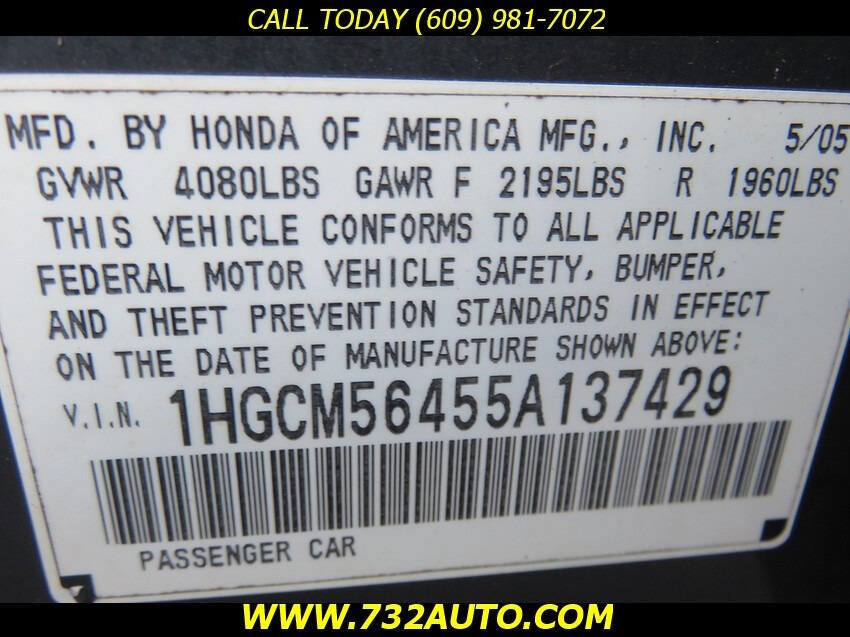 Used 2005 Honda Accord LX image 36