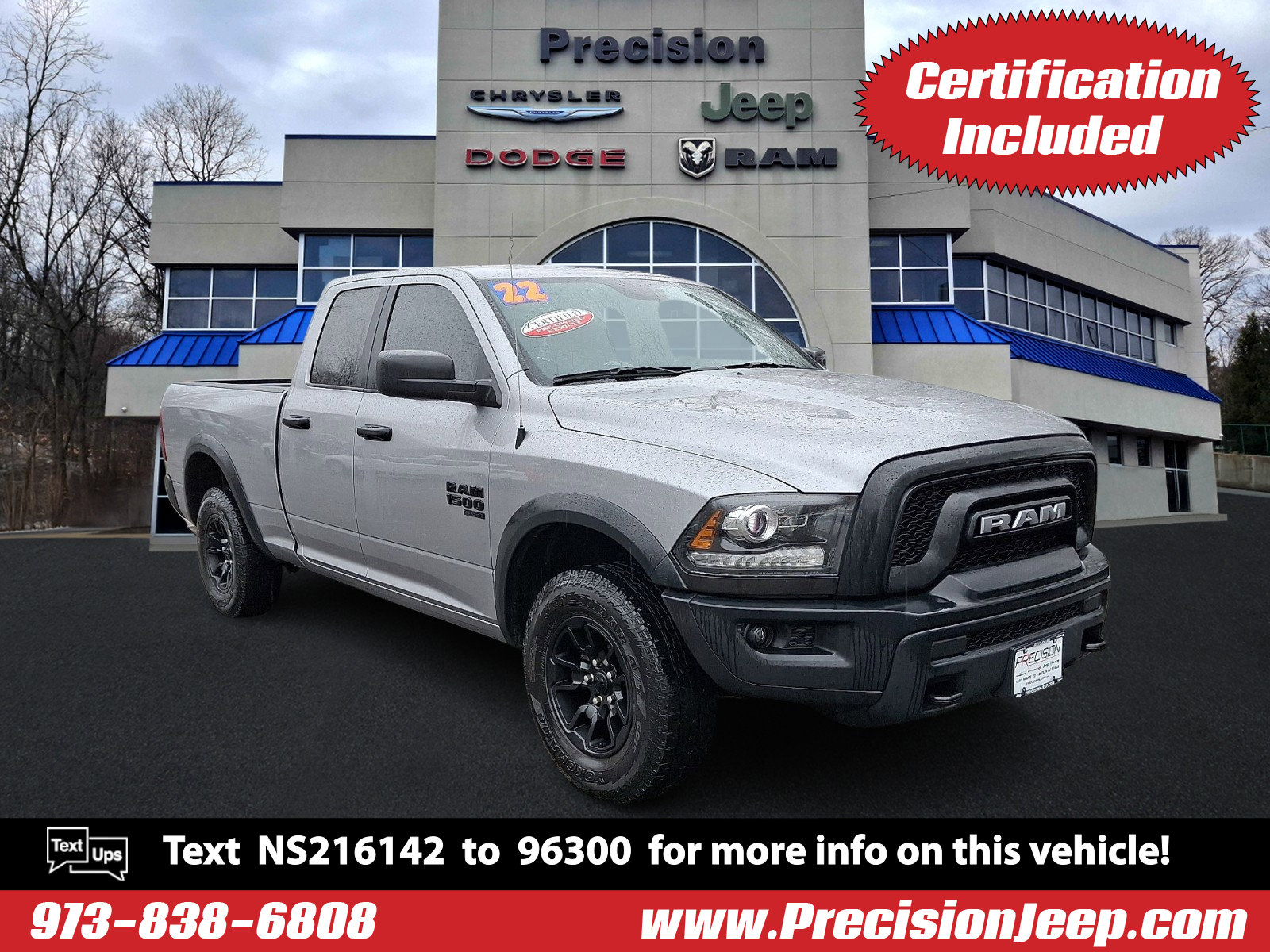 Used 2022 RAM 1500 Classic Warlock w/ Electronics Group