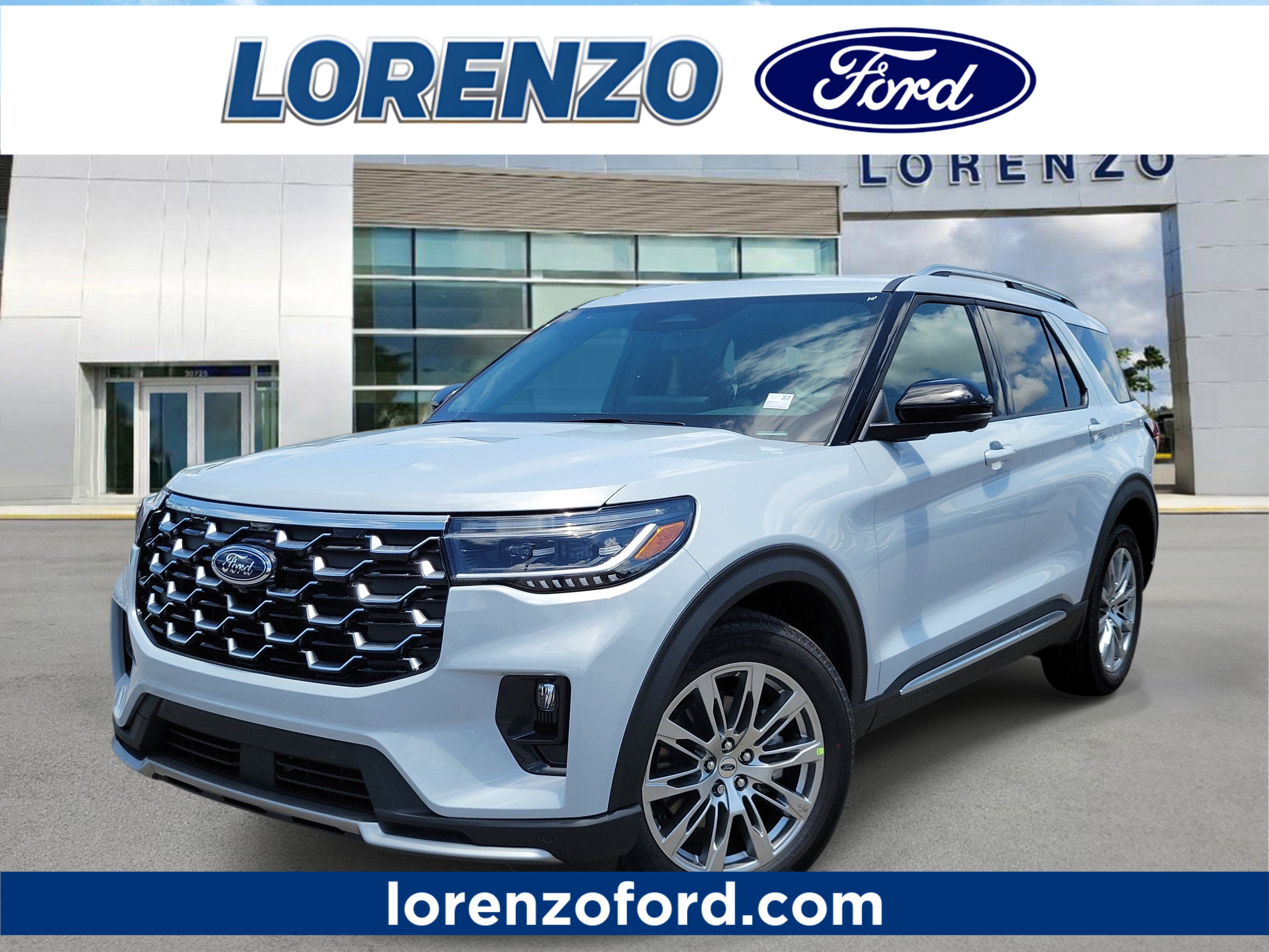 New 2026 Ford Explorer Platinum RWD image 1