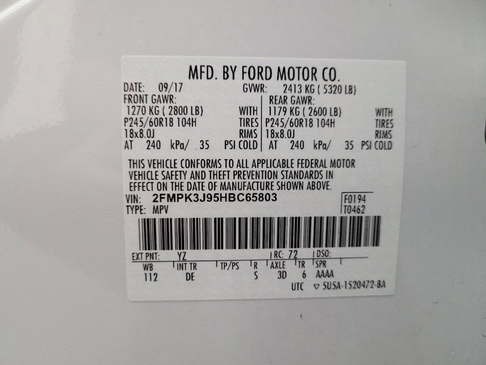 Used 2017 Ford Edge SEL FWD image 33