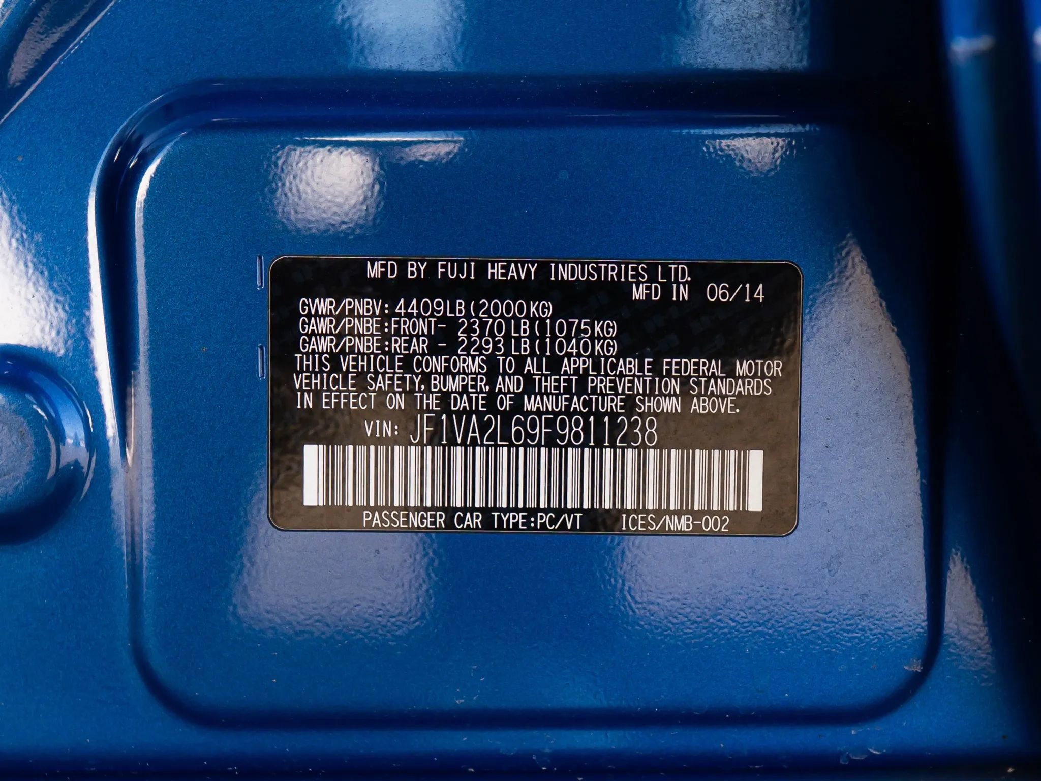 Used 2015 Subaru WRX STI w/ Popular Package #1 image 63