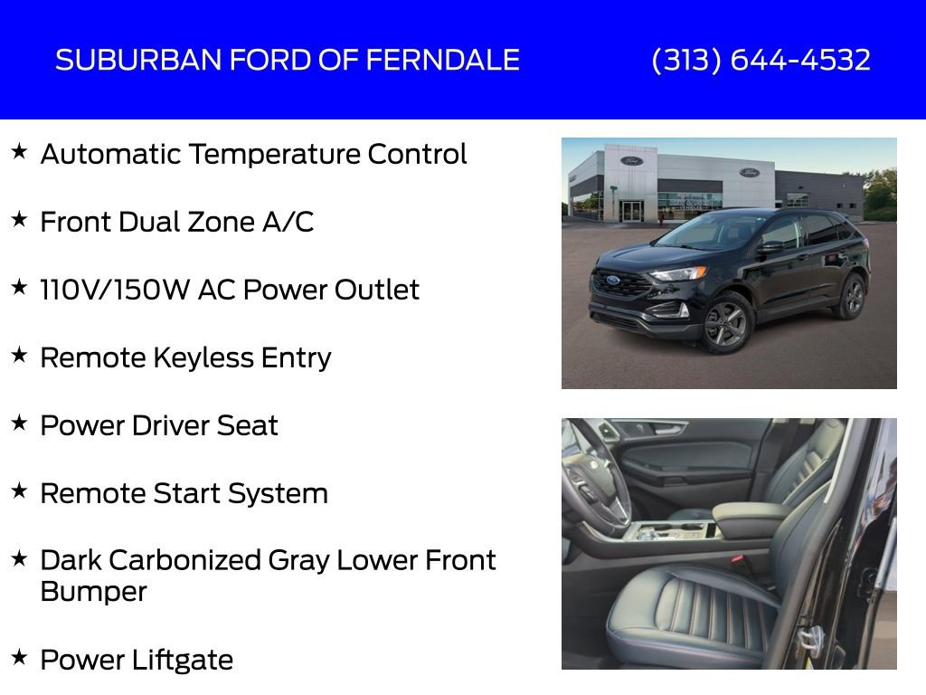 Used 2023 Ford Edge SEL w/ Sport Appearance Package AWD/4WD image 17