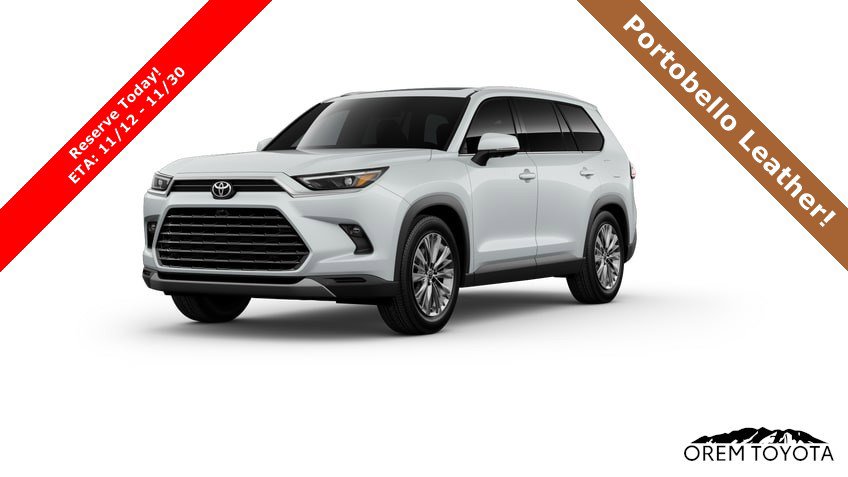 New 2026 Toyota Grand Highlander Platinum
