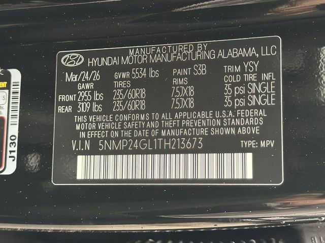 New 2026 Hyundai Santa Fe SEL FWD image 32