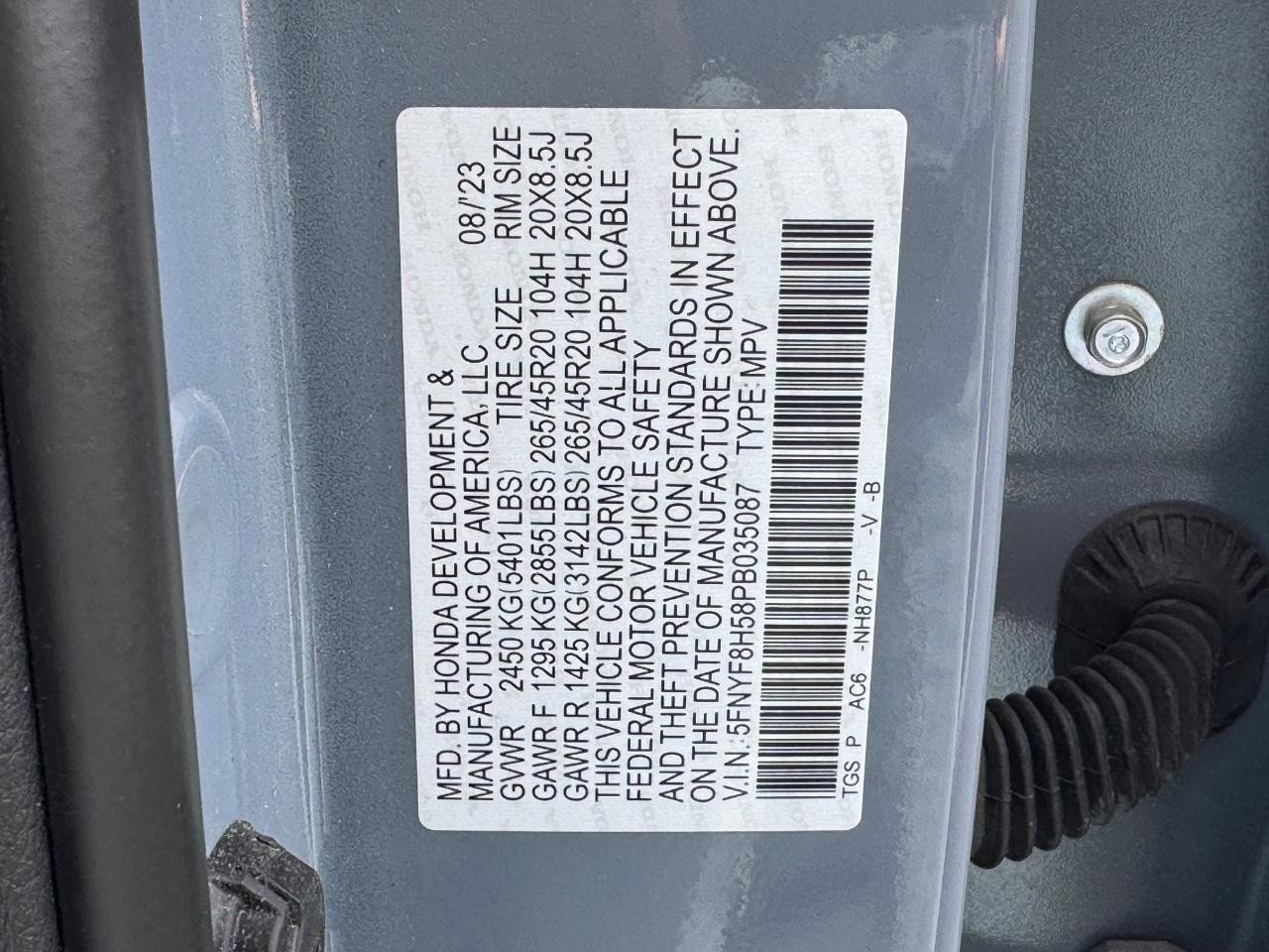 Certified 2023 Honda Passport EX-L image 27