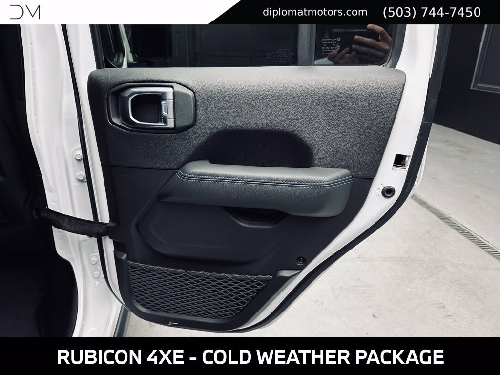 Used 2023 Jeep Wrangler Unlimited Rubicon 4xe w/ Cold Weather Group AWD/4WD image 42