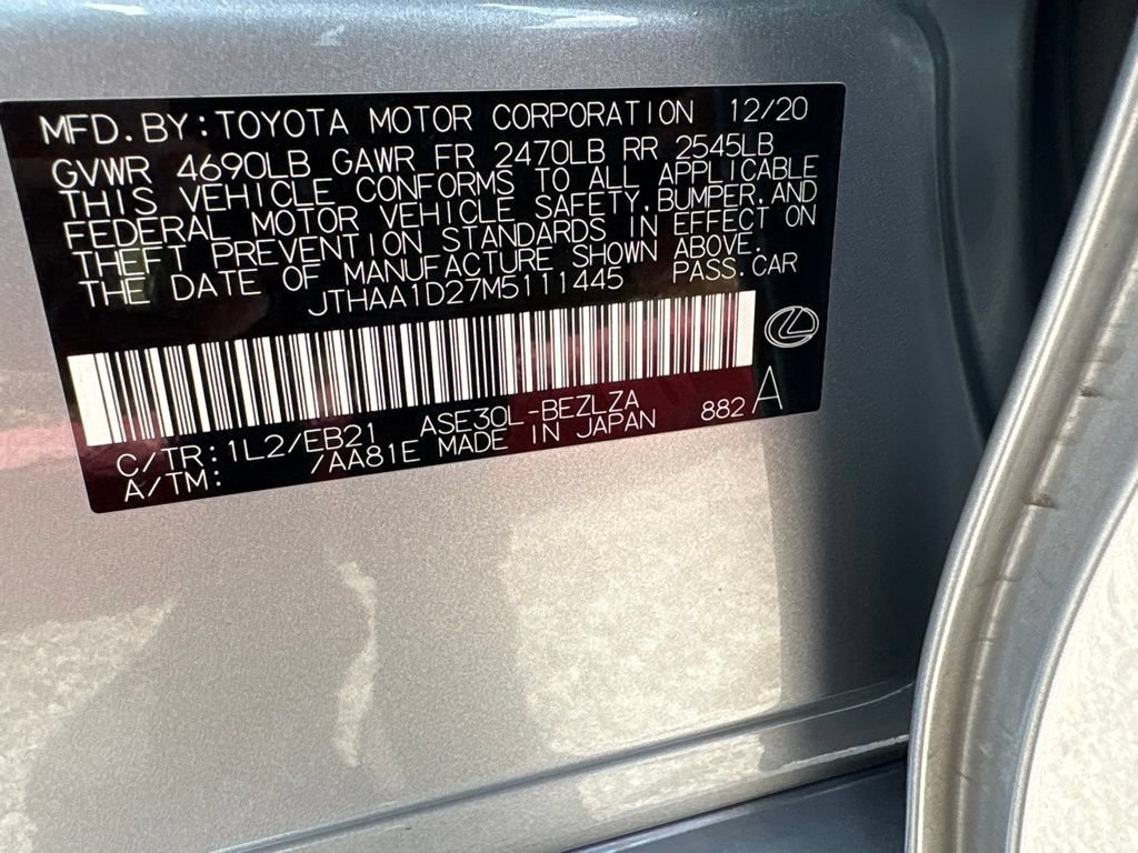 Used 2021 Lexus IS 300 RWD image 20
