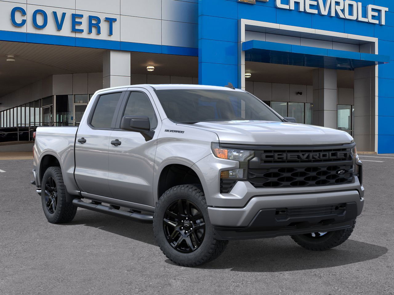New 2026 Chevrolet Silverado 1500 Custom w/ Turbomax Blackout Package image 7