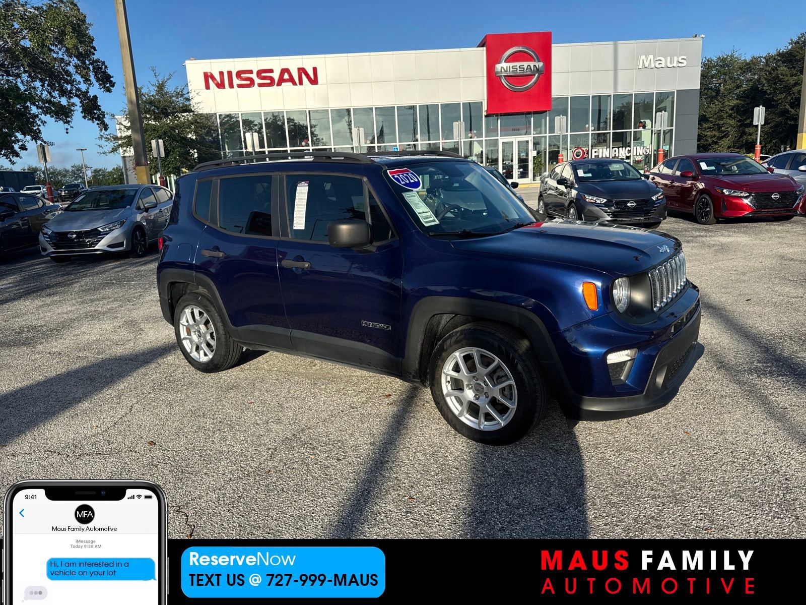 Used 2020 Jeep Renegade Sport w/ Sport Appearance Group