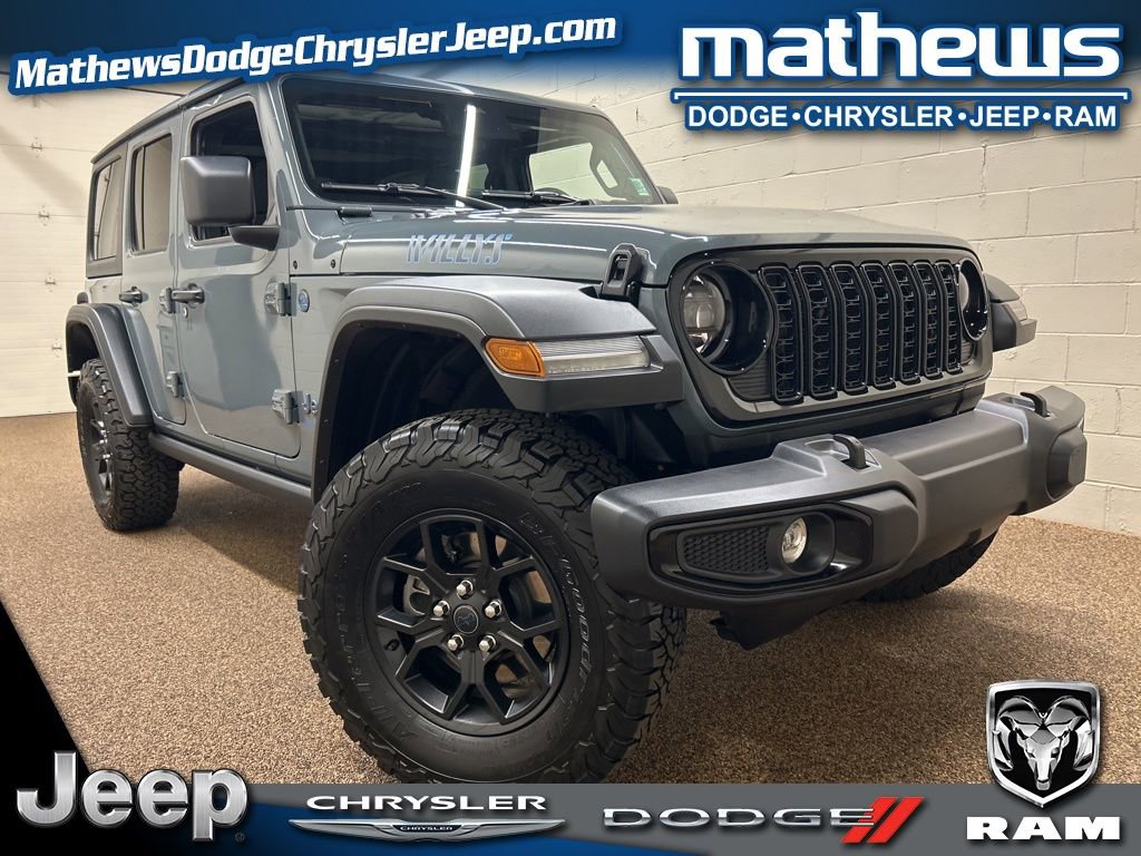 Used 2025 Jeep Wrangler Unlimited Sport S 4xe video 1