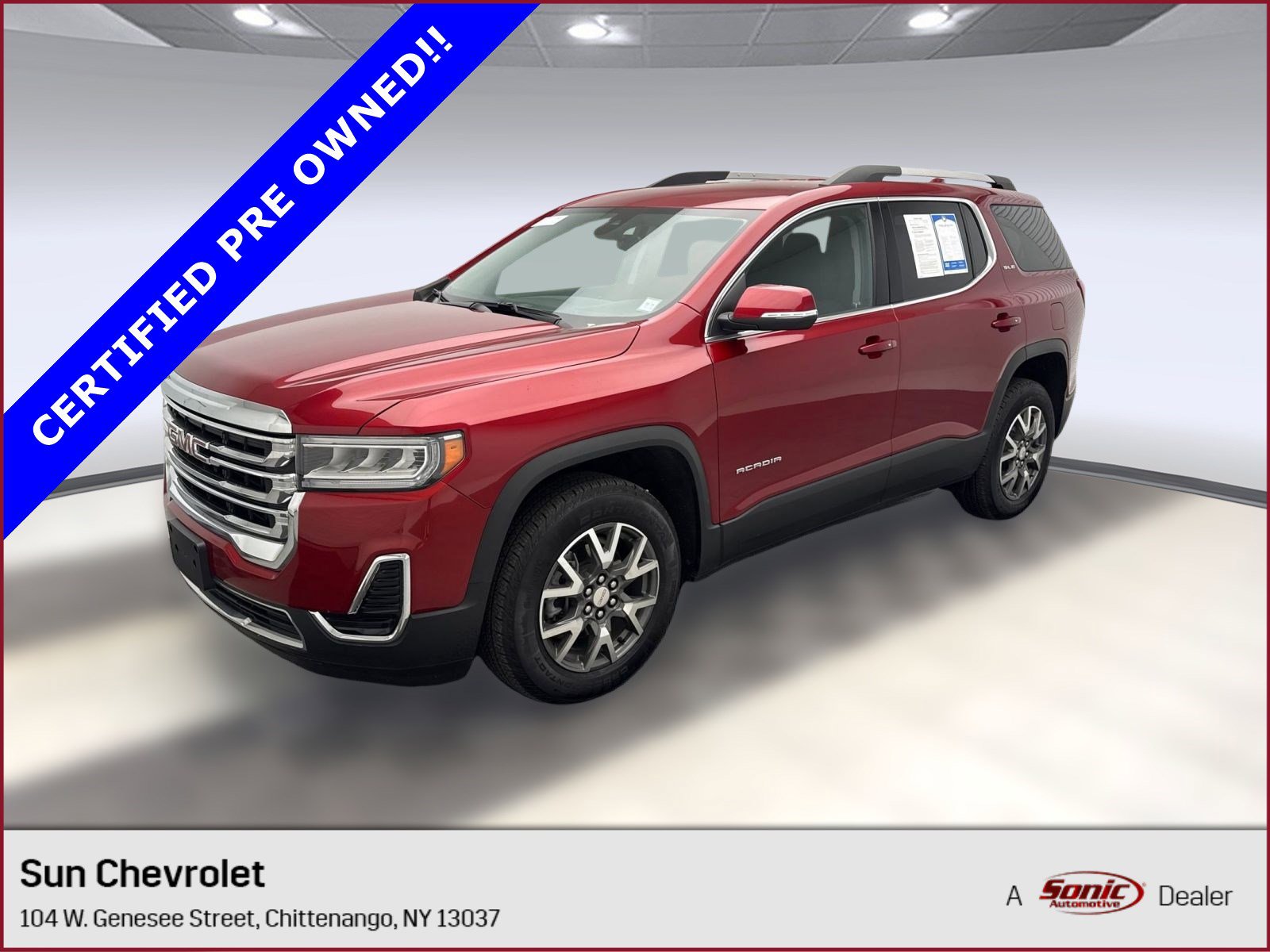 Certified 2023 GMC Acadia SLE w/ Driver Convenience Package
