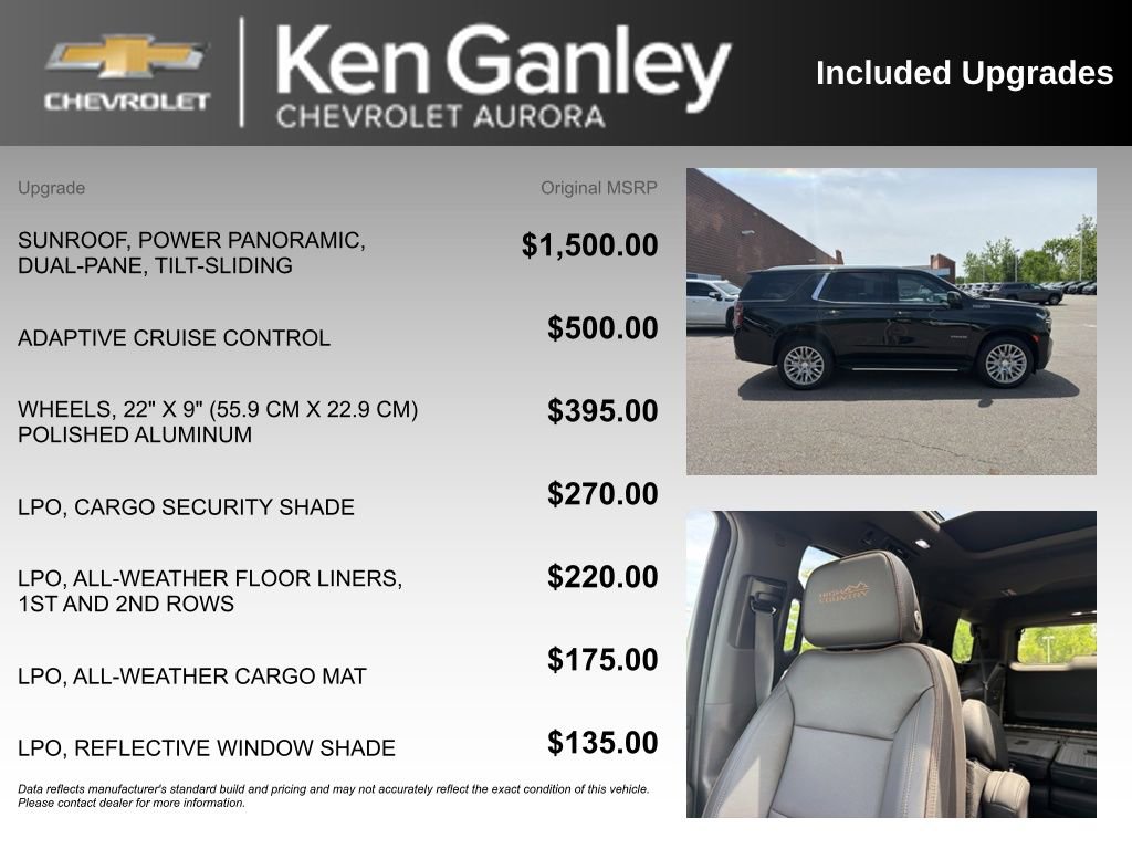 Used 2023 Chevrolet Tahoe High Country AWD/4WD image 6