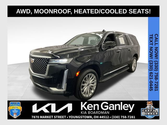 Used 2024 Cadillac Escalade ESV Premium Luxury w/ LPO, Floor Liner Package