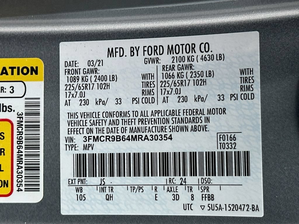Used 2021 Ford Bronco Sport Big Bend AWD/4WD image 29