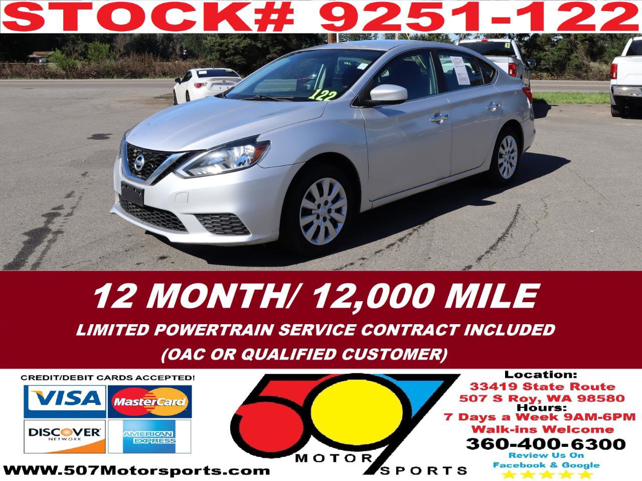 Used 2017 Nissan Sentra SV FWD image 2