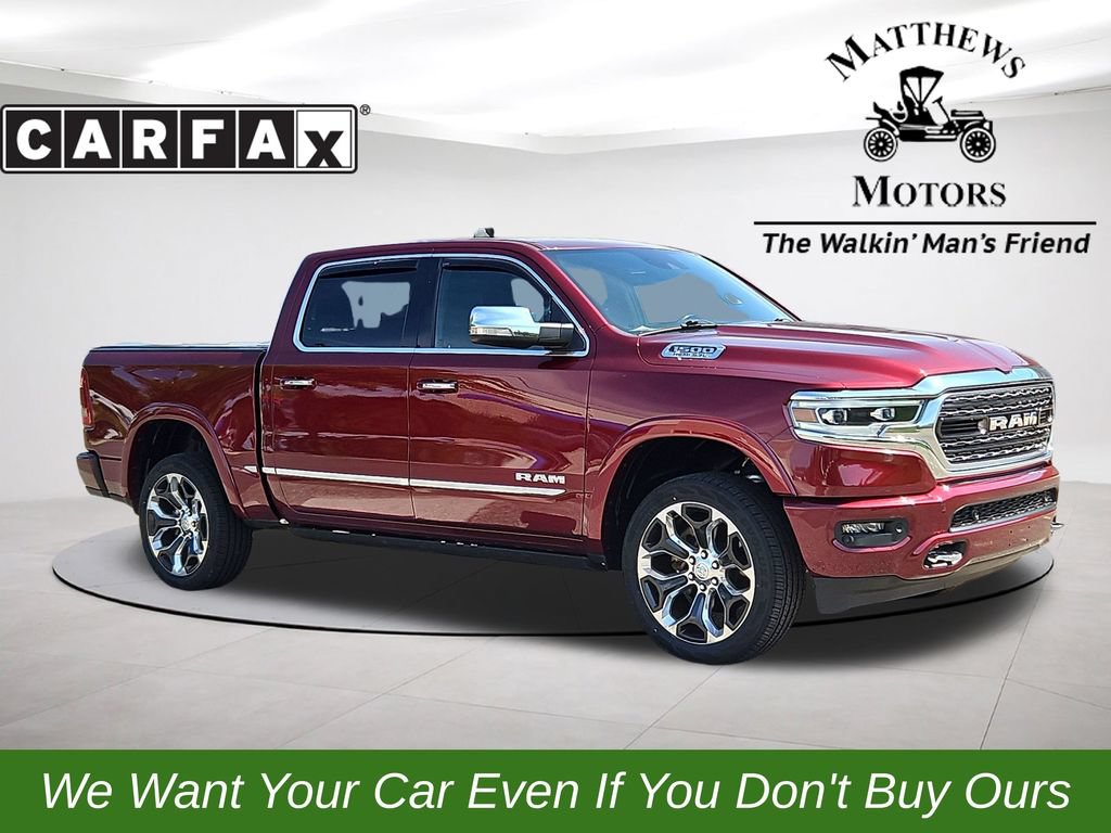 Used 2022 RAM 1500 Limited w/ Trailer Tow Group (B) AWD/4WD image 1