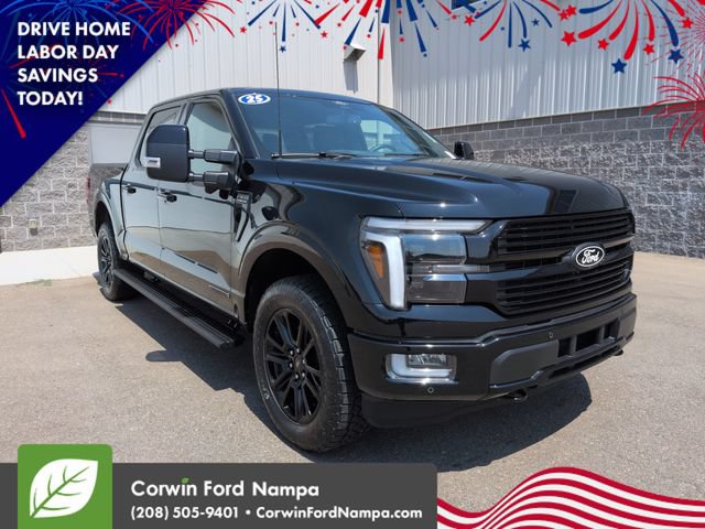 Certified 2025 Ford F150 Platinum w/ FX4 Off-Road Package AWD/4WD 360° Tour
