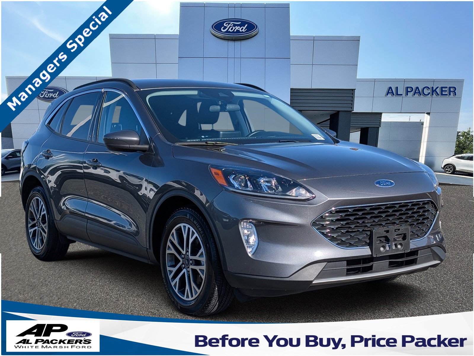 Certified 2021 Ford Escape SEL image 1