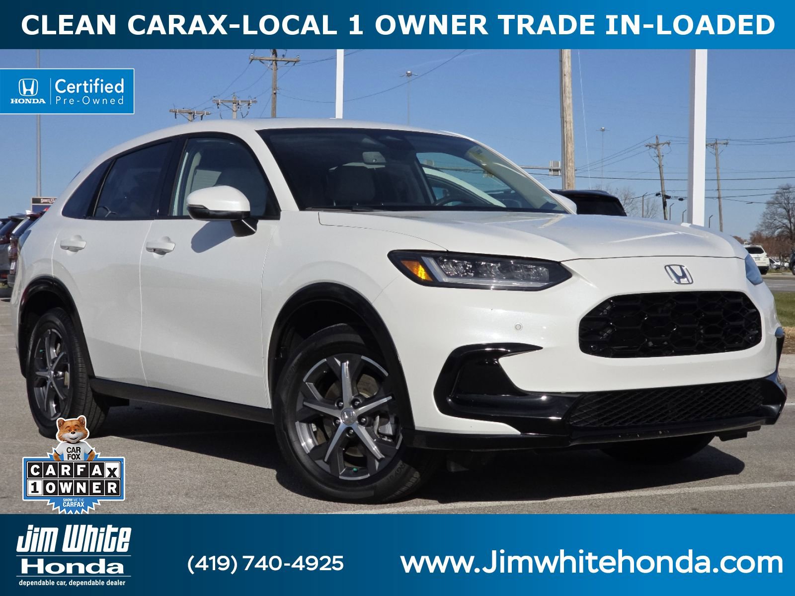 Certified 2023 Honda HR-V EX-L image 1