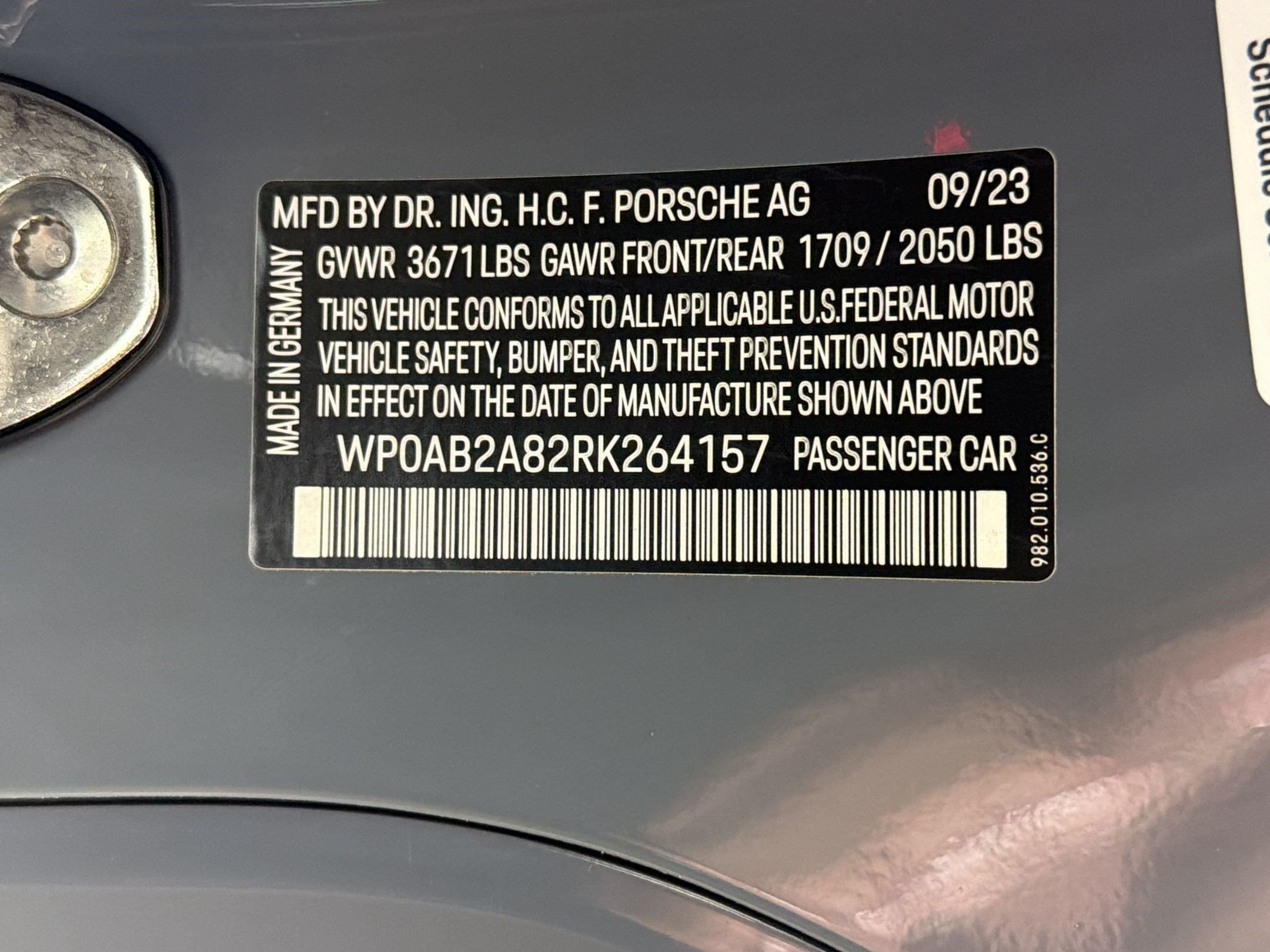 Certified 2024 Porsche 718 Cayman S w/ Premium Package RWD image 24