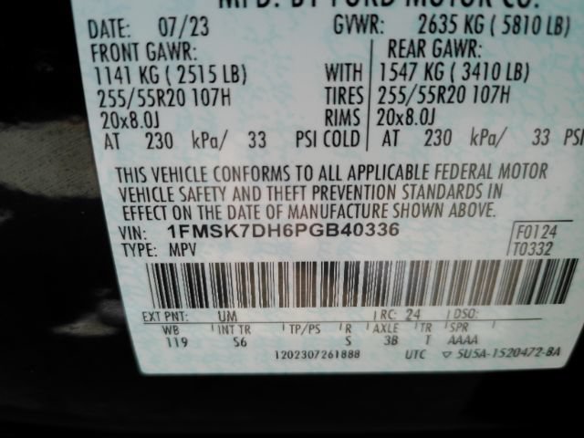 Used 2023 Ford Explorer XLT w/ Equipment Group 202A RWD image 52