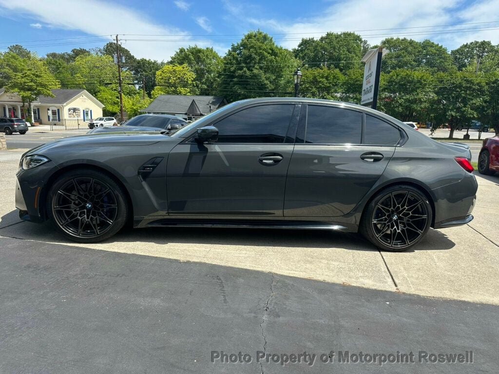 Used 2021 BMW M3 w/ Parking Assistance Package RWD image 23