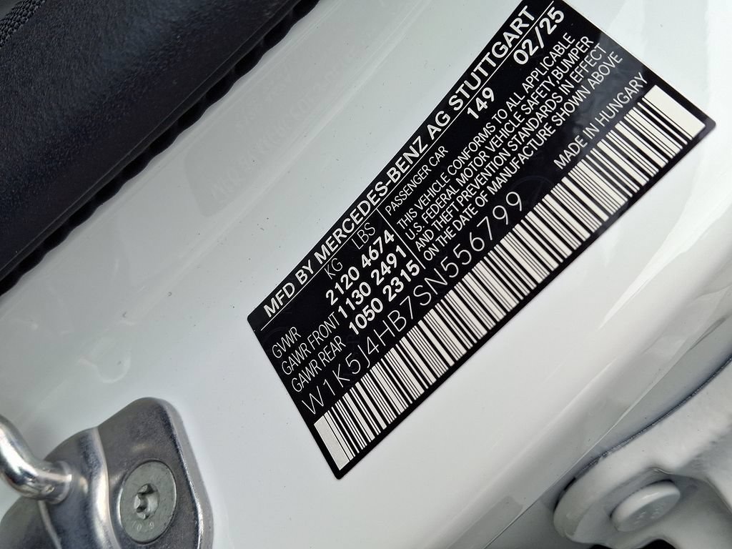 New 2025 Mercedes-Benz CLA 250 4MATIC image 20