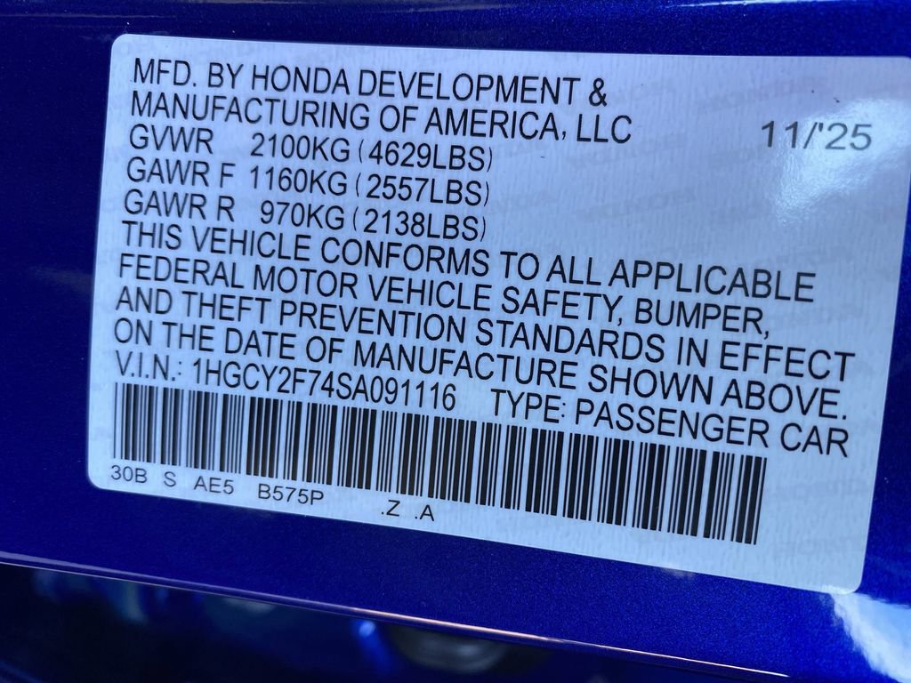 New 2025 Honda Accord Sport image 38