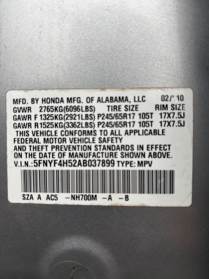 Used 2010 Honda Pilot EX-L image 29