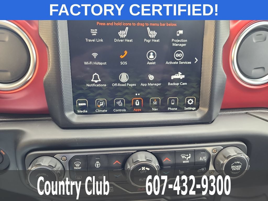 Used 2023 Jeep Gladiator Rubicon w/ Cold Weather Group AWD/4WD image 15