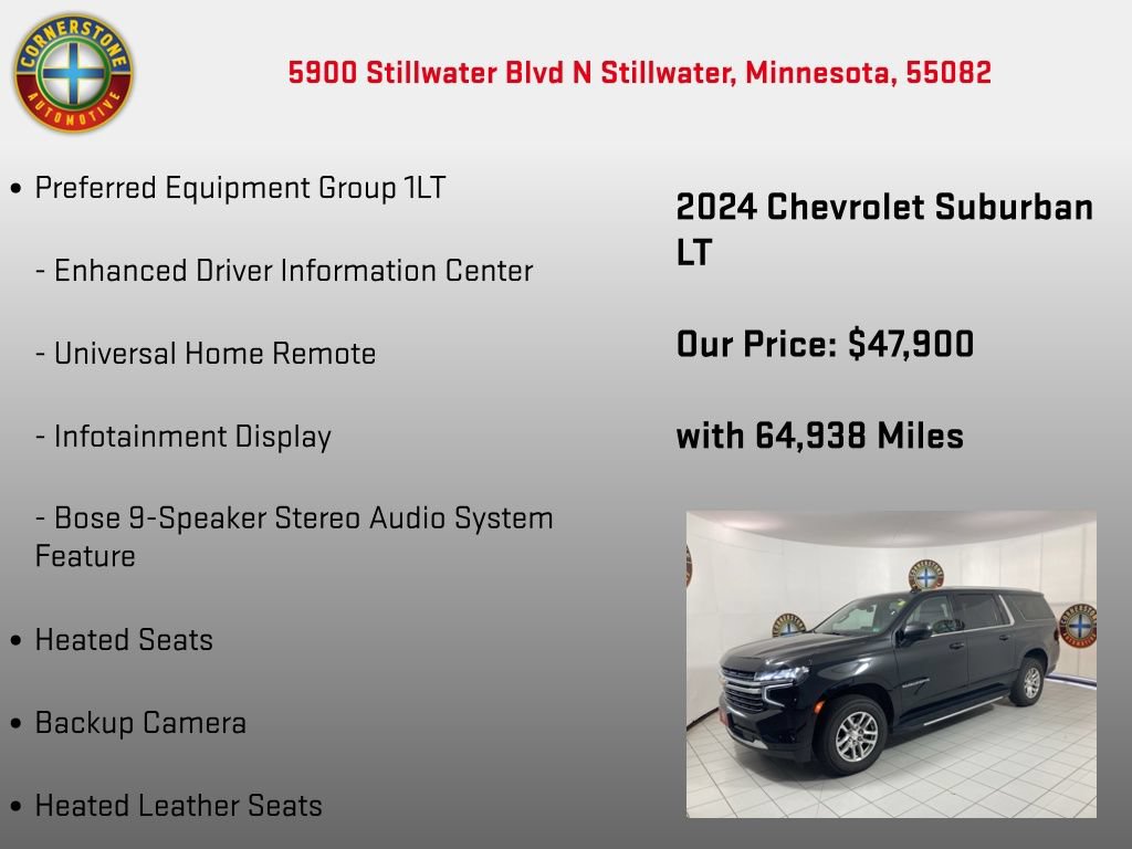 Used 2024 Chevrolet Suburban LT AWD/4WD image 15