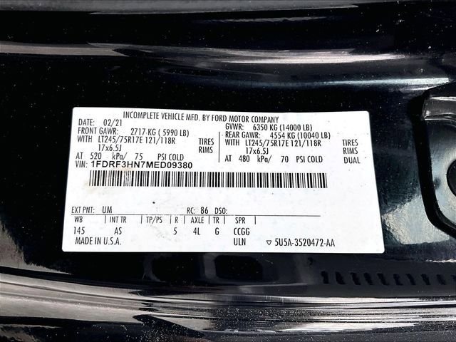 Used 2021 Ford F350 XL w/ Power Equipment Group AWD/4WD image 31