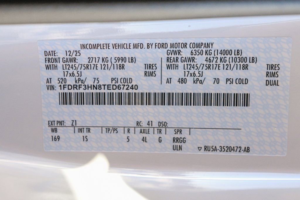 New 2026 Ford F350 XL w/ XL Chrome Package AWD/4WD image 13