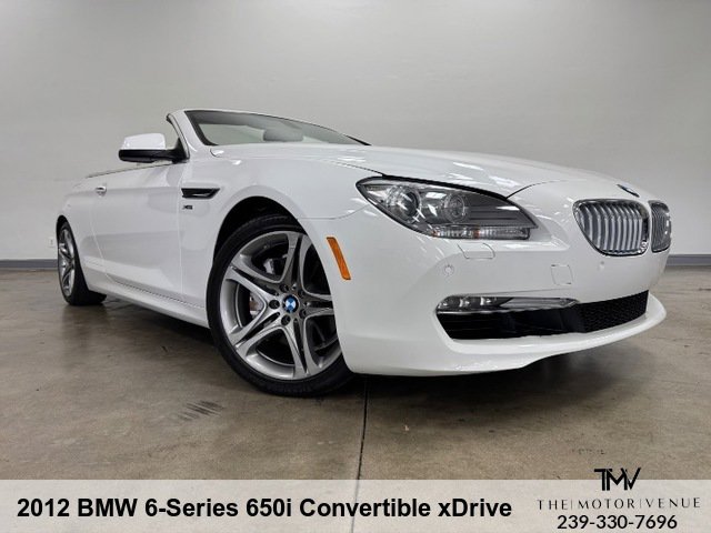 Used 2012 BMW 650i xDrive Convertible AWD/4WD image 18