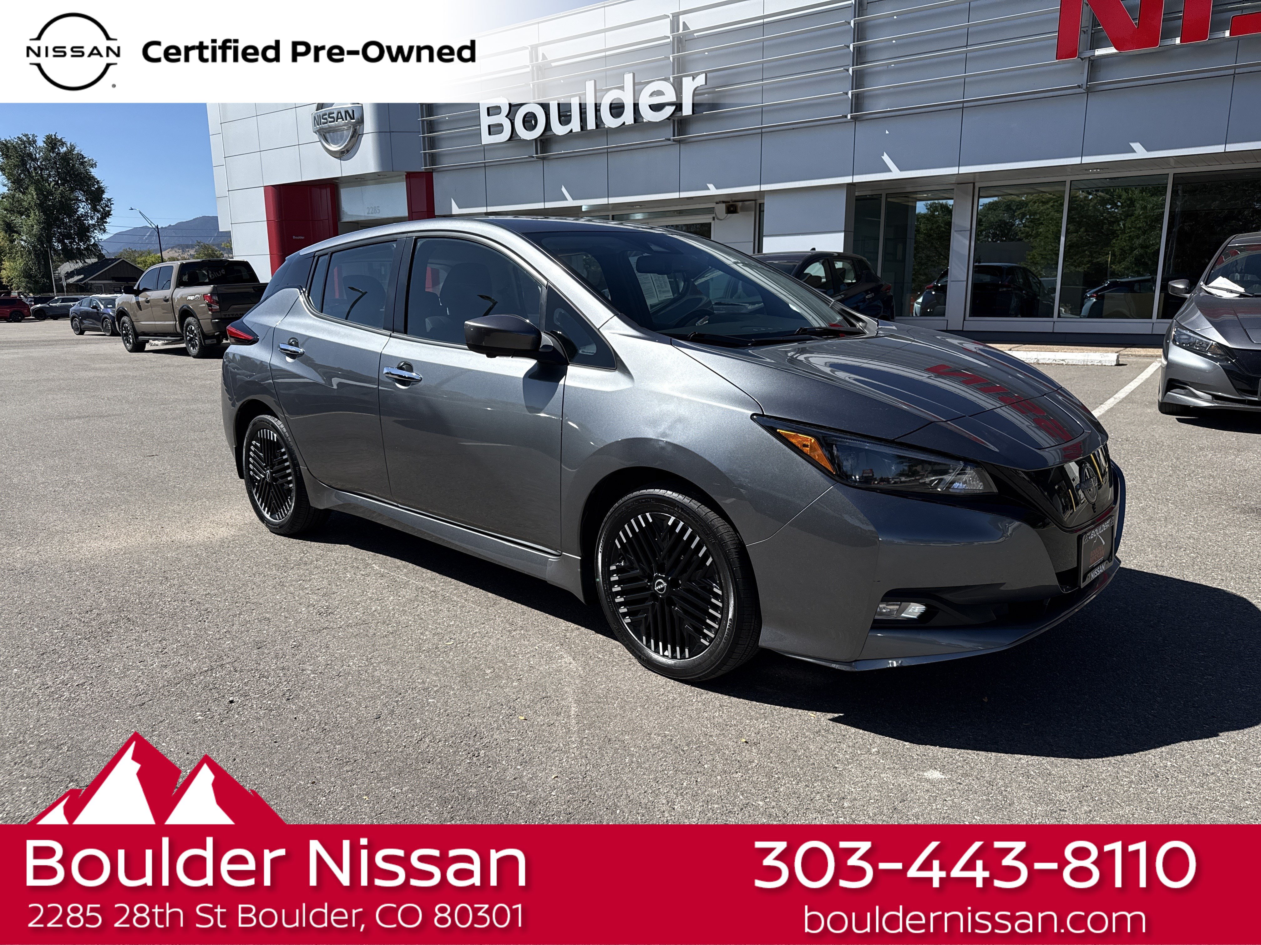 Certified 2025 Nissan Leaf SV Plus FWD image 1