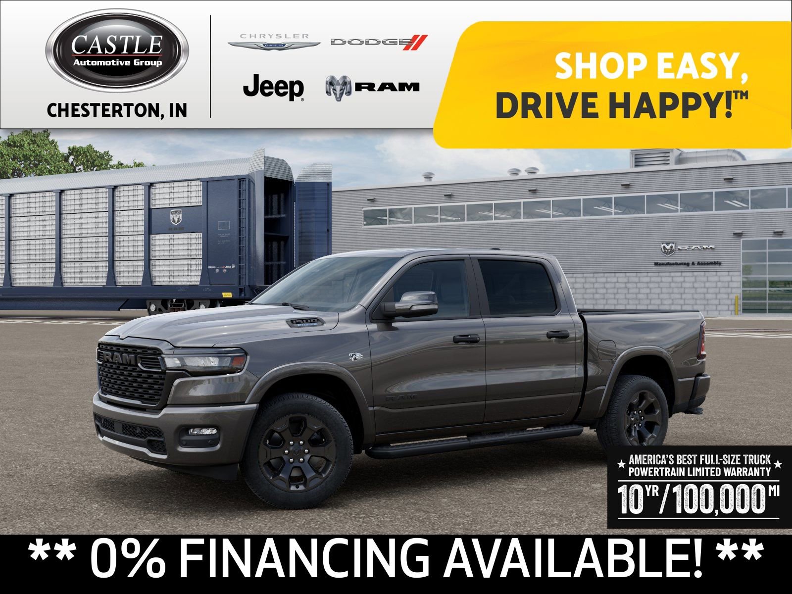 New 2026 RAM 1500 4x4 Crew Cab