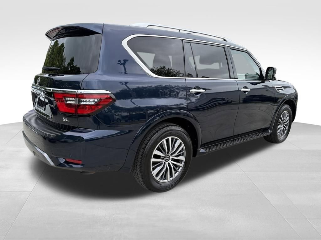 Certified 2024 Nissan Armada SL w/ Captain's Chairs Package RWD image 8