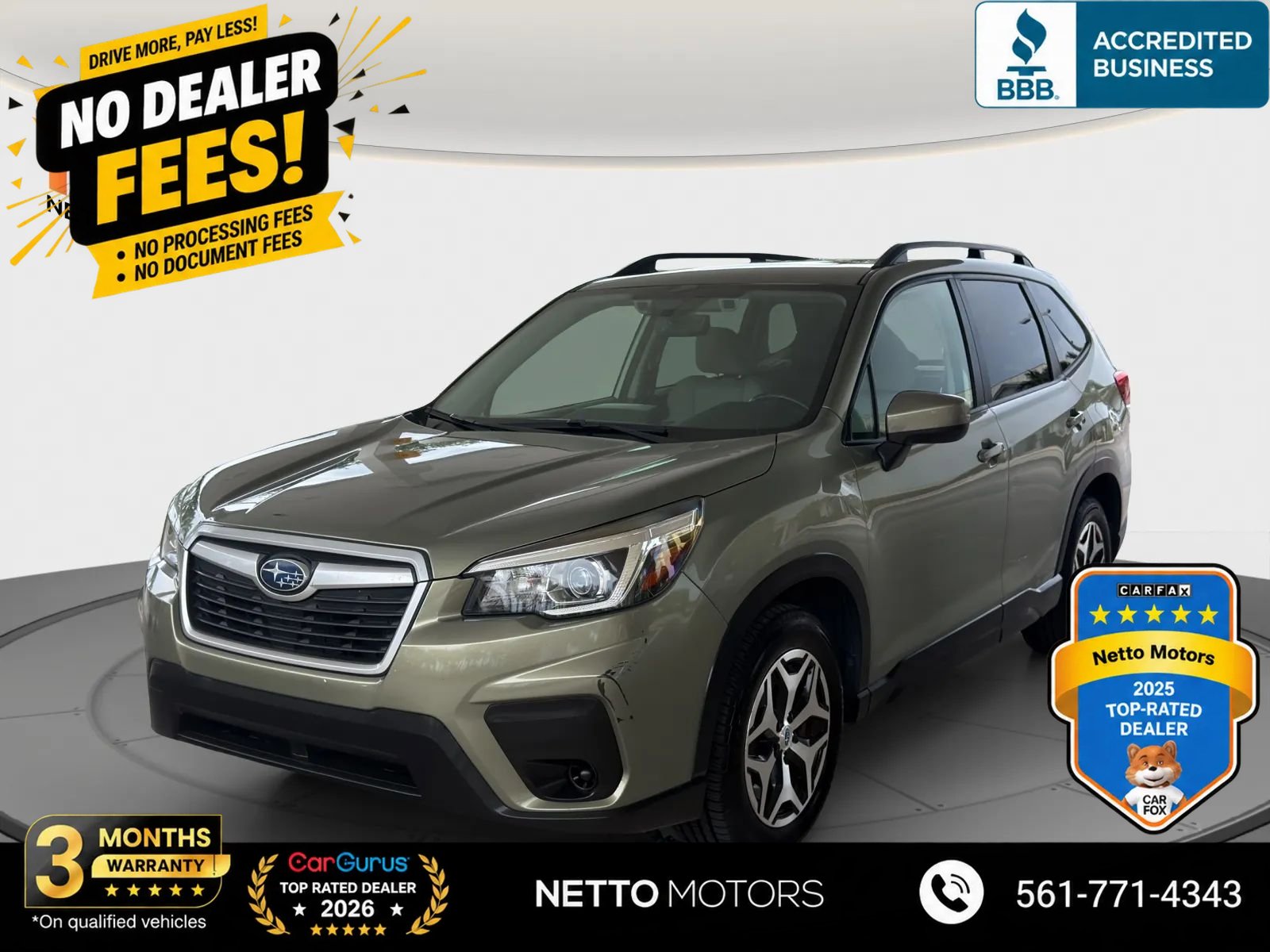 Used 2020 Subaru Forester Premium AWD/4WD image 1