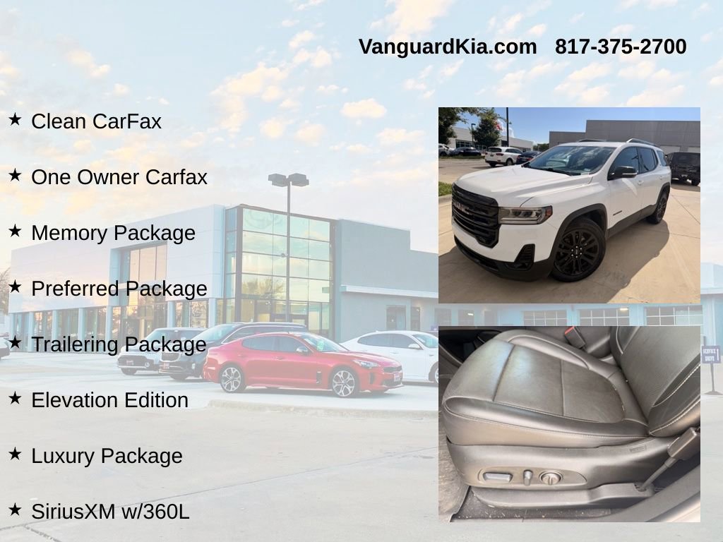 Used 2023 GMC Acadia SLT w/ Elevation Edition FWD image 6