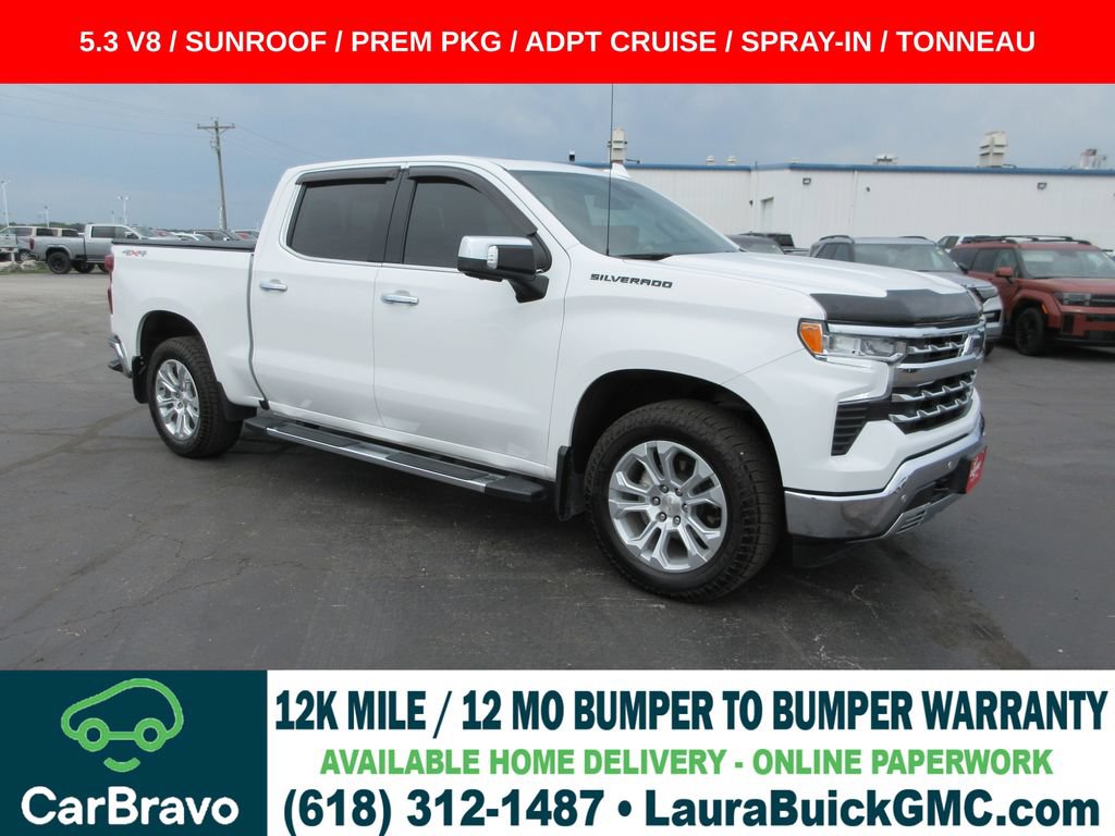 Certified 2023 Chevrolet Silverado 1500 LTZ w/ LTZ Premium Package AWD/4WD image 1